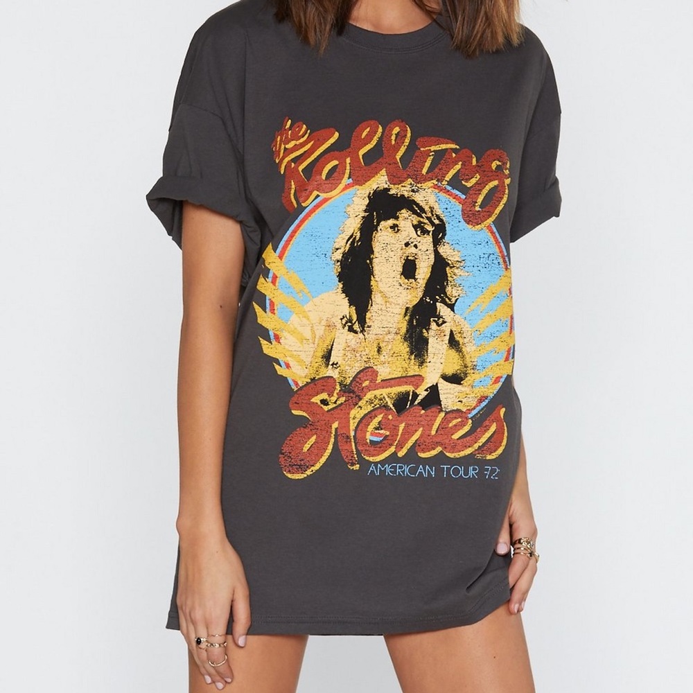 The Rolling Stones T-Shirt Dress/Oversized Tee